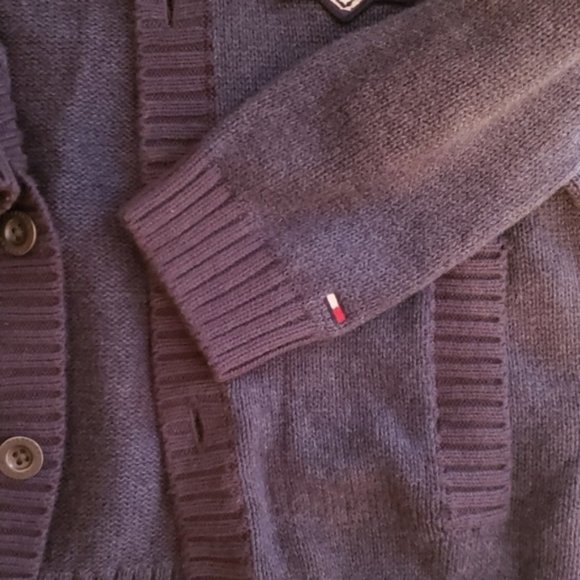 Tommy Hilfiger Baby Boy's Button Up Hoodie - Picture 2 of 5